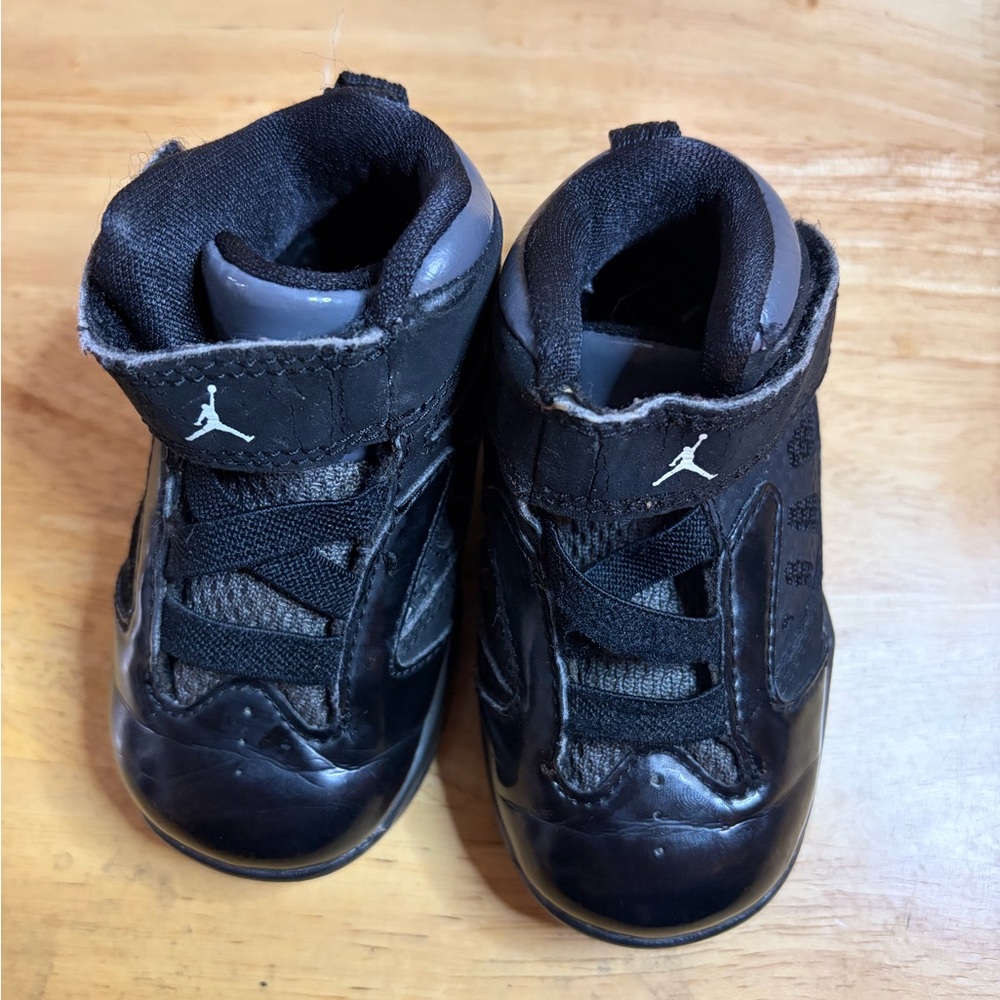 Jordan Flight Origin Black/Cool Gray Anthracite Toddler Size 4C